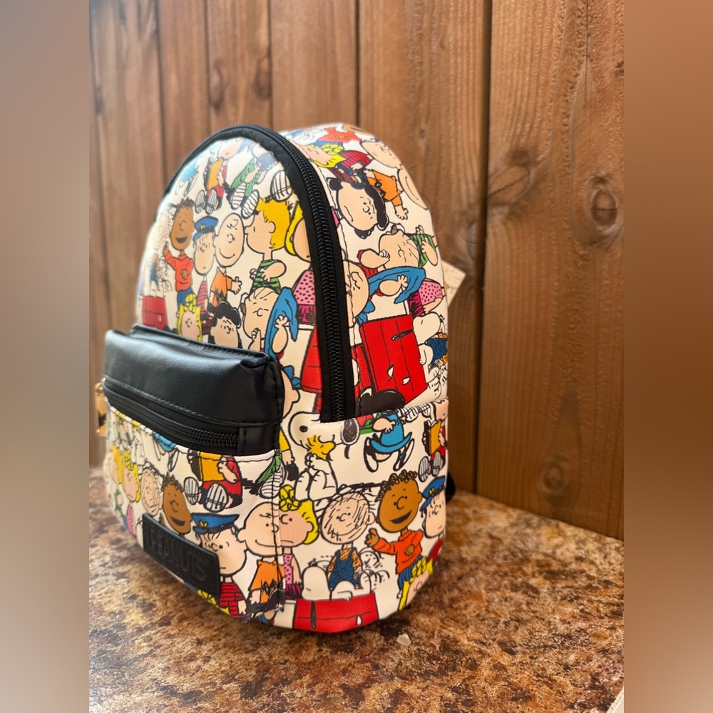 Peanuts Multicolor Character Backpack - Picture 2 of 13